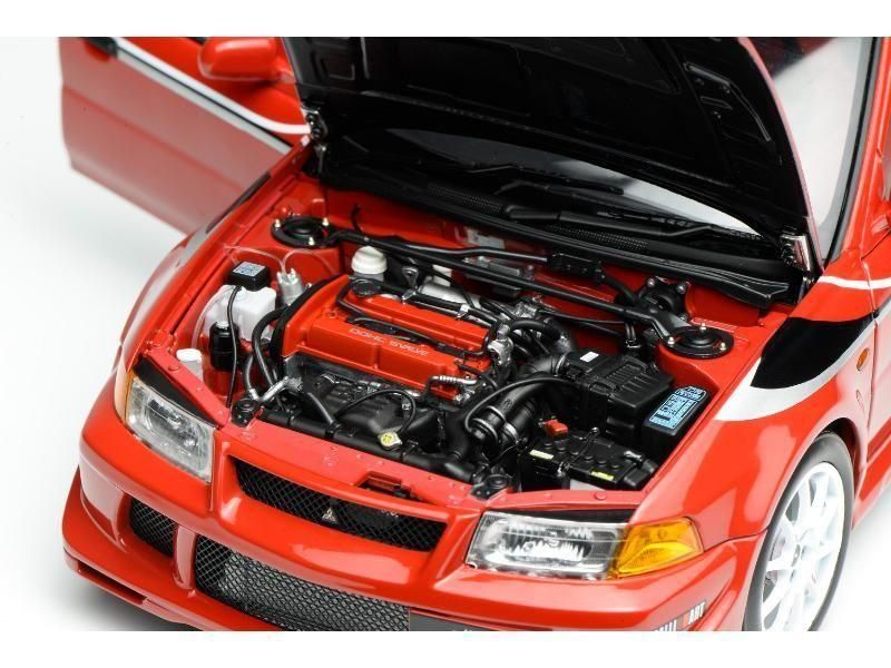 オットー三菱 ランサーエボリューション6TME ミニカー 1/18レジン