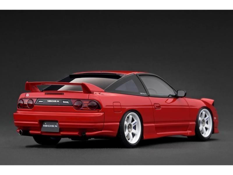 イグニッションモデル】 1/18 日産 180SX TYPE X (RPS13) Red [IG3764]