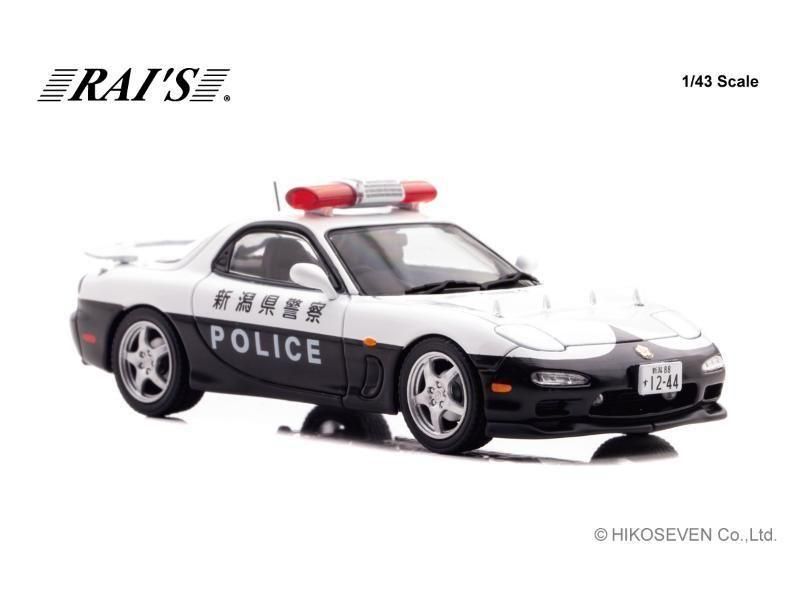 レイズ】 1/43 マツダ RX-7 Type RS (FD3S) 2019 新潟県警察交通部交通