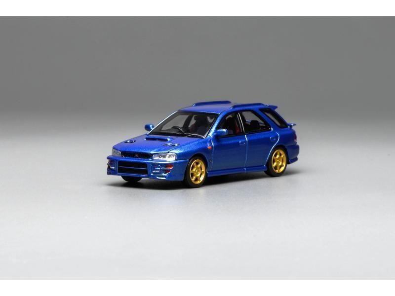 モーターヘリックス】 1/64 スバル インプレッサ ワゴン WRX STi