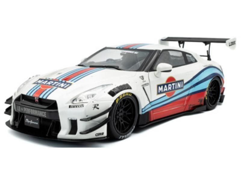 R35マルティーニカラー MINI -GTのLB☆WORK日産GT-Rマルティーニ( Martini Racing) | 車