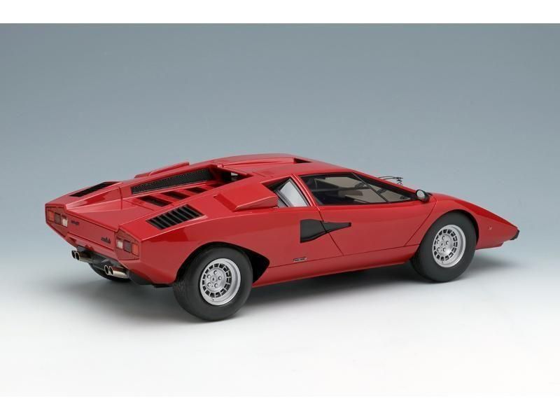 アイドロン】 1/18 ランボルギーニ カウンタック LP400 1974 レッド