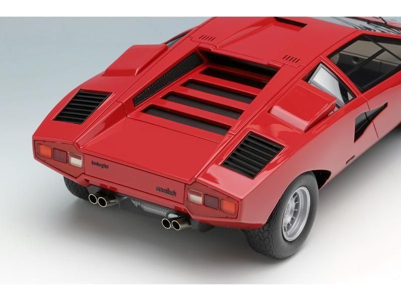アイドロン】 1/18 ランボルギーニ カウンタック LP400 1974 レッド