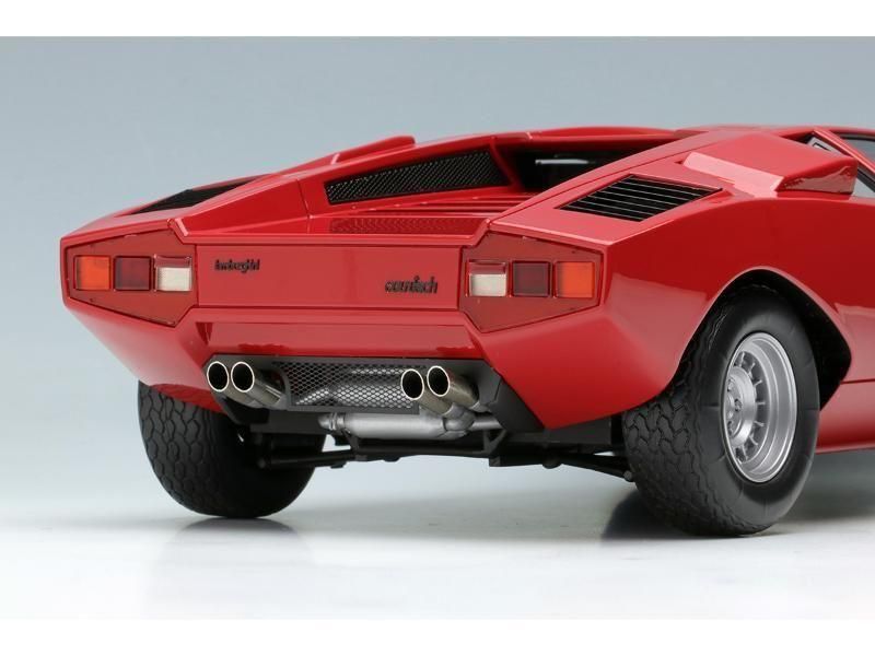 アイドロン】 1/18 ランボルギーニ カウンタック LP400 1974 レッド