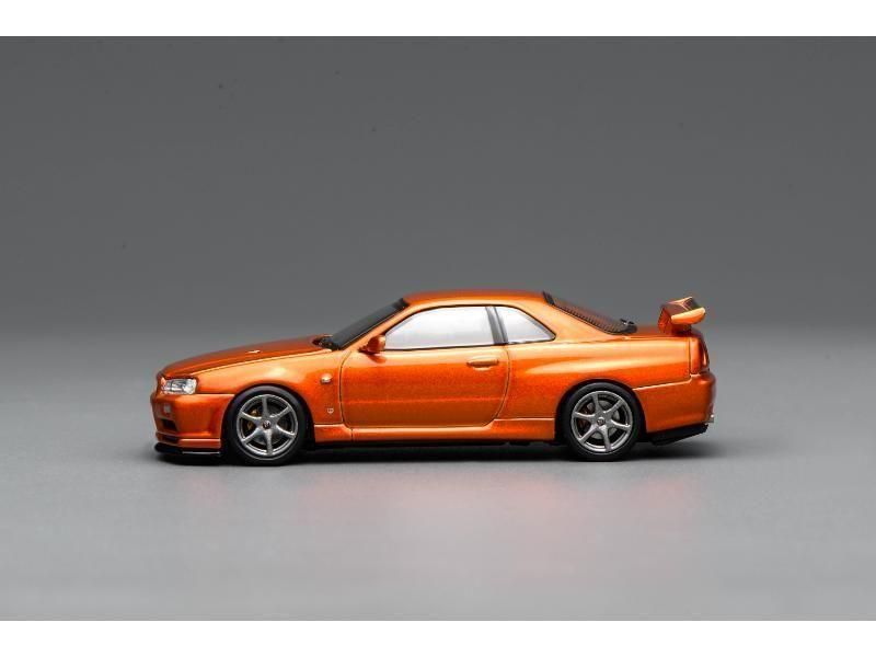 パーツ 34gtr Mea モーターヘリックス】 1/64 日産スカイライン GT-R(R34) V-Spec Ⅱ