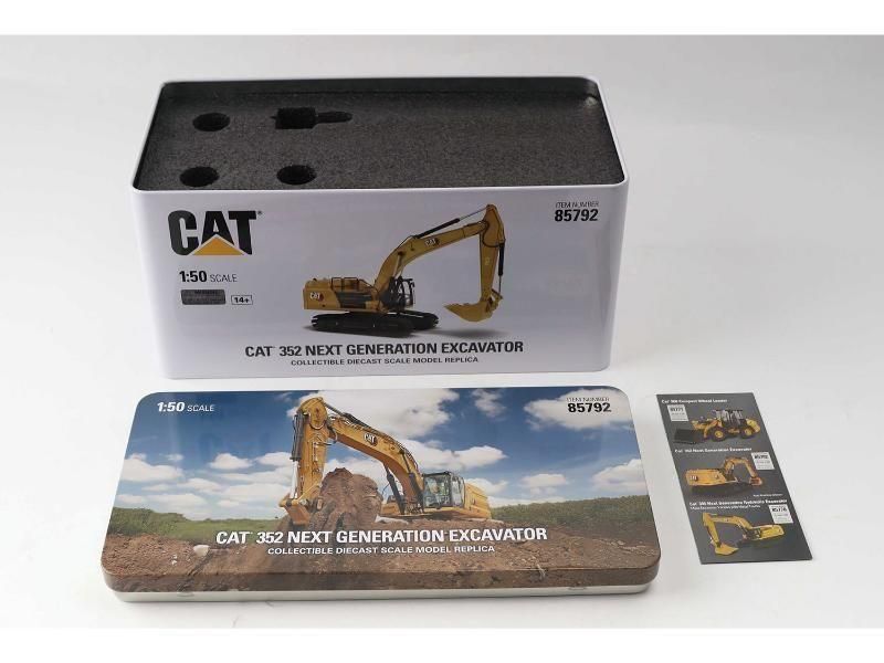 ダイキャストマスター】 1/50 キャタピラー CAT 352 油圧ショベル