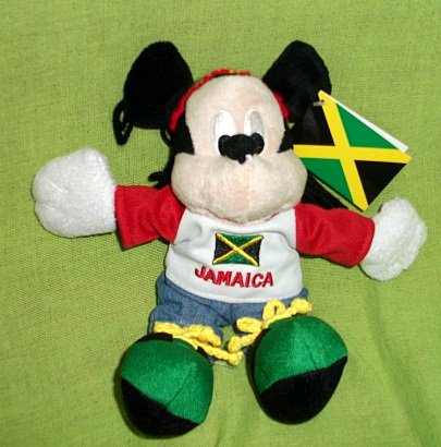 レゲエ ジャマイカ版 ミッキーマウスぬいぐるみ Reggae Mart レゲエ雑貨の通販レゲエショップ レゲエマート