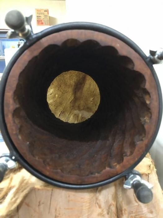 日本製》ナイヤビンギ太鼓 ケテドラム ラスタドラム 山桜《中彫り