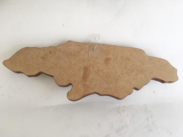 レゲエ雑貨 Bob Marley Iron Lion柄 ジャマイカ地図壁掛