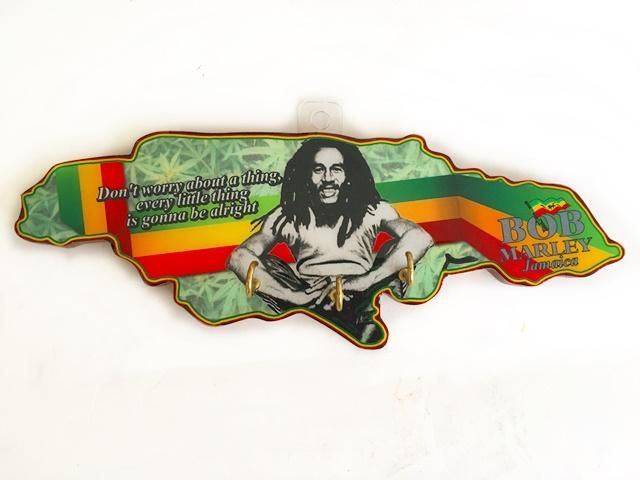 Bob Marley ボブマーリー レゲエ ジャマイカ 原画 大麻柄