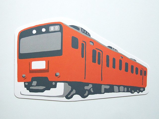 TRAIN Postcard｜中央線 - yuruliku Online Shop｜ユルリク公式