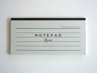 NOTEPAD｜Plain（活版印刷一筆箋）