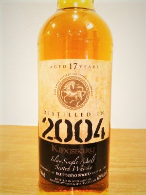 ブナハーブン ２００４ １７年 キングスバリー・ゴールド ７００ｍｌ